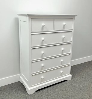 Waterford 6 Drawer Chest White